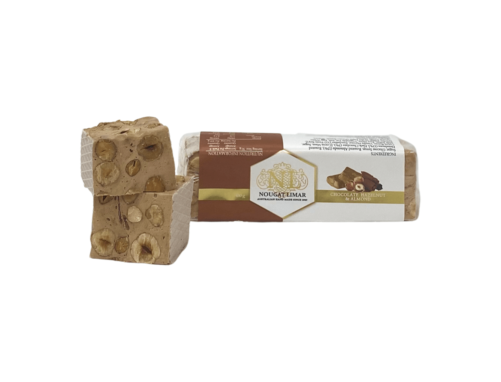 Chocolate Almond & Hazelnut nougat