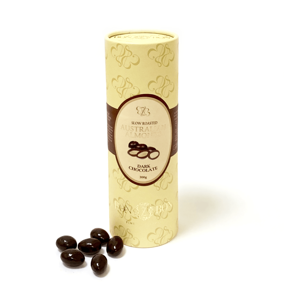 Chocolate Almonds - gift cylinder