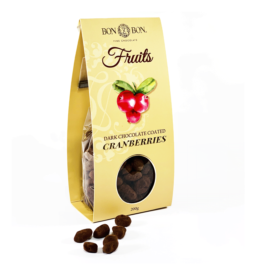 Chocolate Cranberries - window box