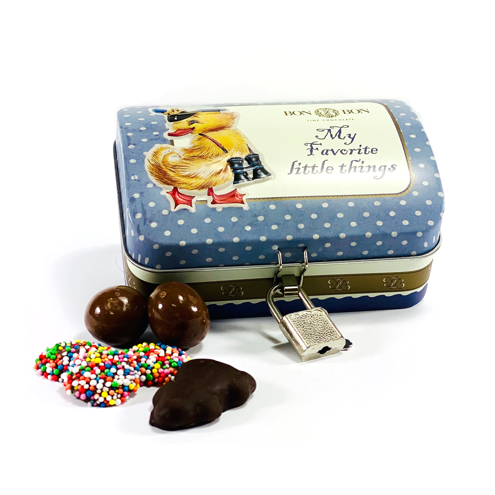 My favourite little things  blue - keepsake tin