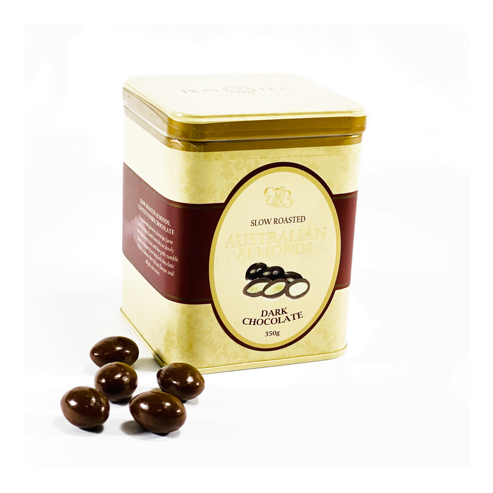 Chocolate Almonds - keepsake tin