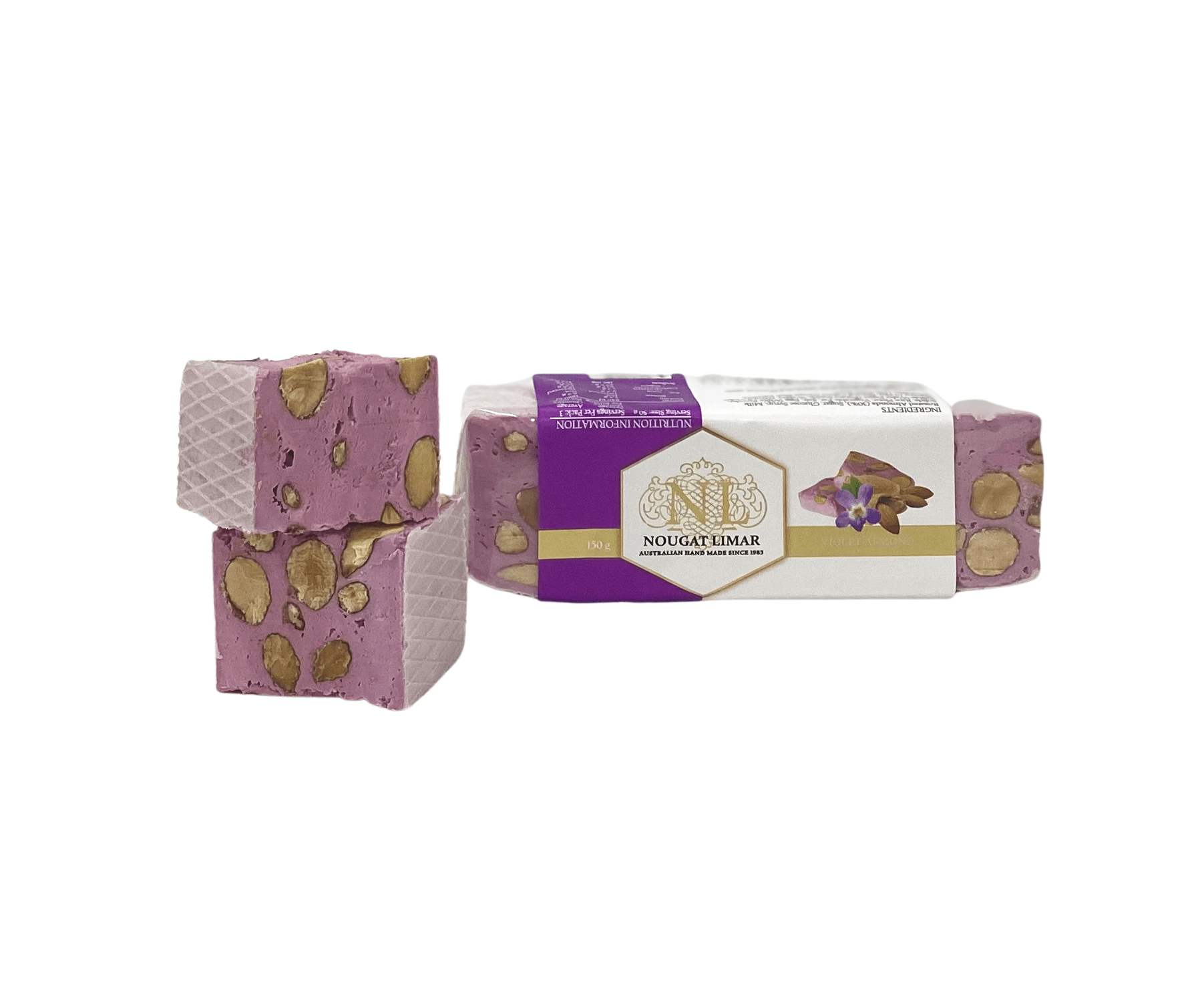 Violet Almond nougat