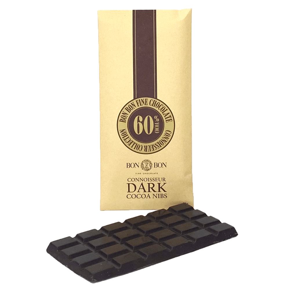 CONNOISSEUR COCOA NIBS Dark Bar